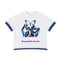 Unisex Boxy Color Block T-Shirt
