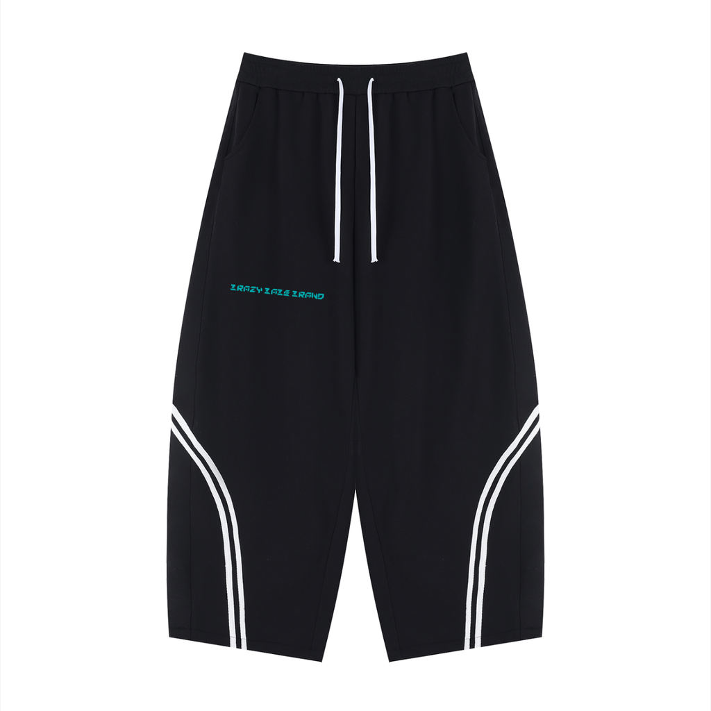 Unisex Wide Leg Piping Sweatpants