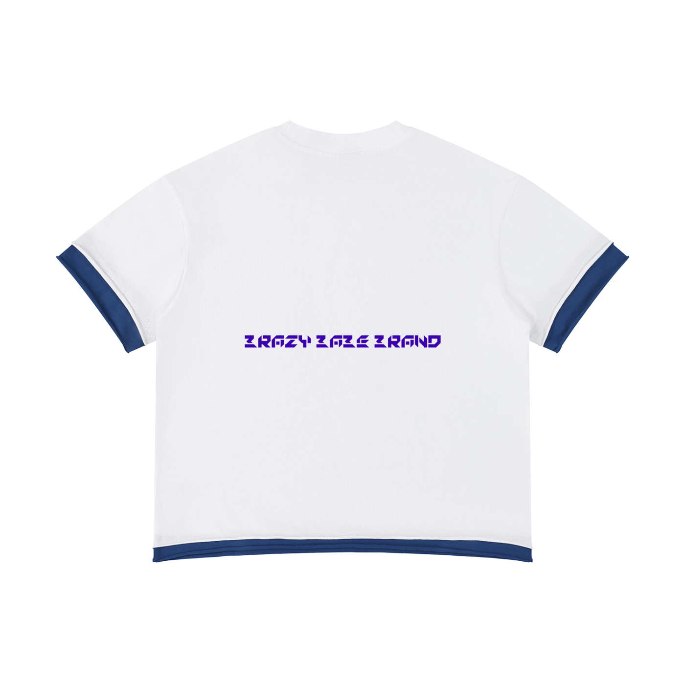 Unisex Boxy Color Block T-Shirt
