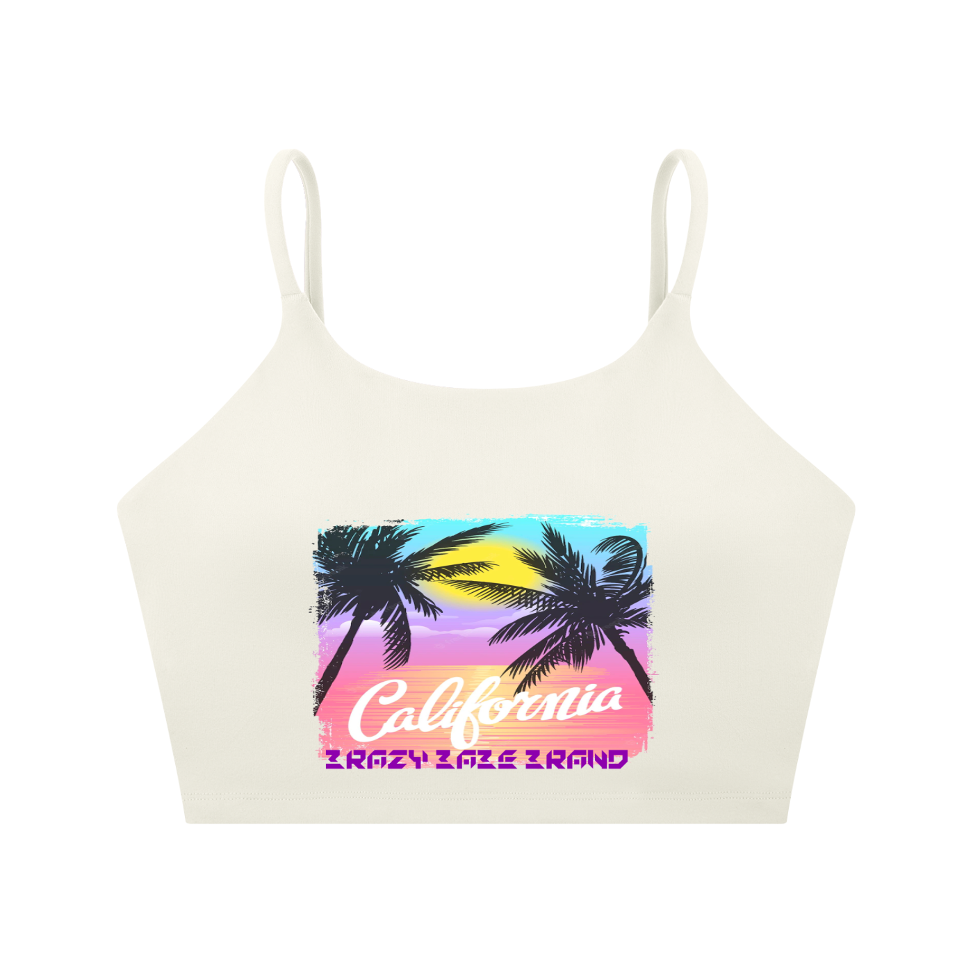 Spaghetti Strap Yoga Sports Bra