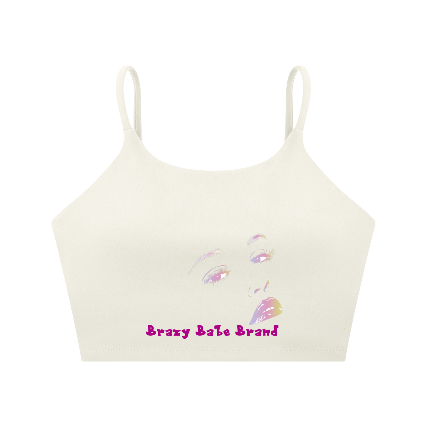 Spaghetti Strap Yoga Sports Bra