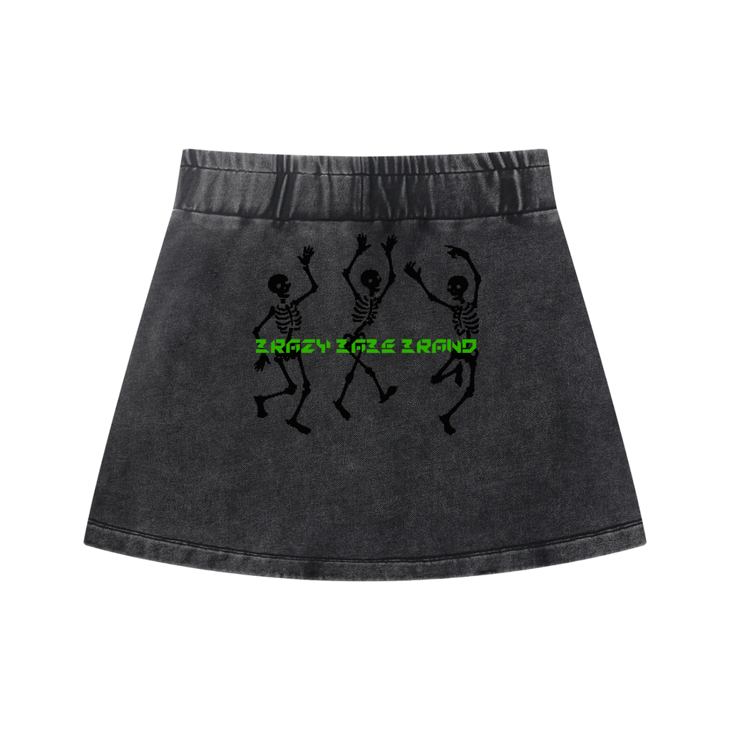 Women's Mineral Wash Mini Skirt