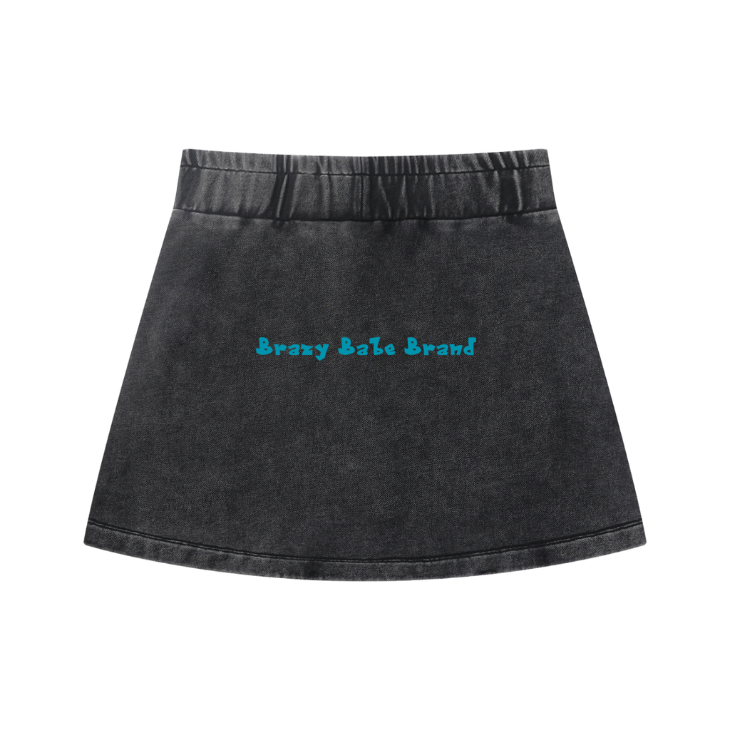 Women's Mineral Wash Mini Skirt