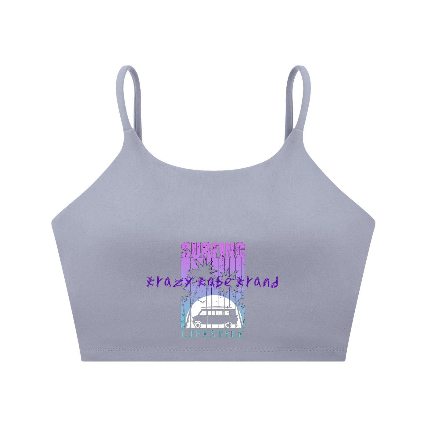 Spaghetti Strap Yoga Sports Bra