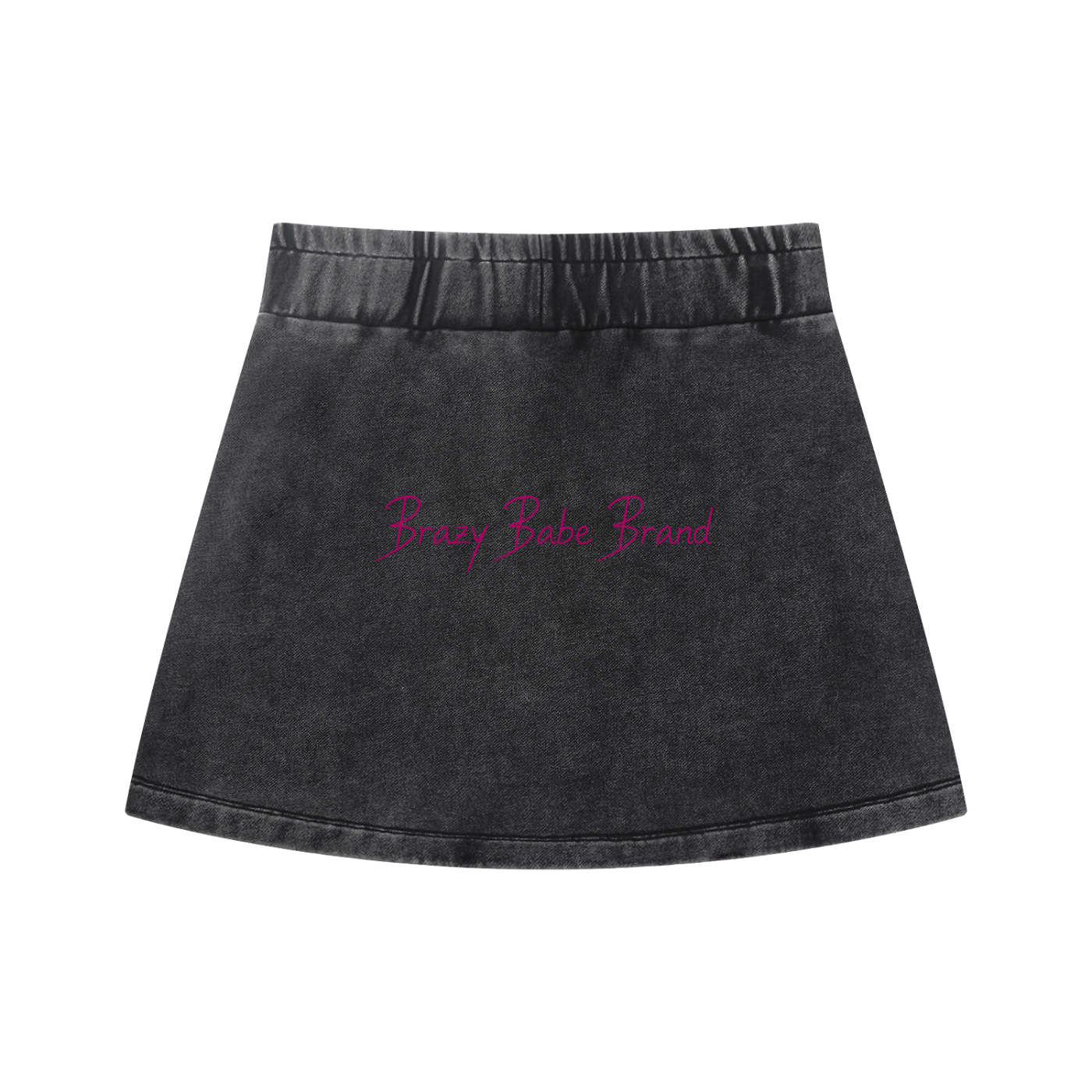 Women's Mineral Wash Mini Skirt