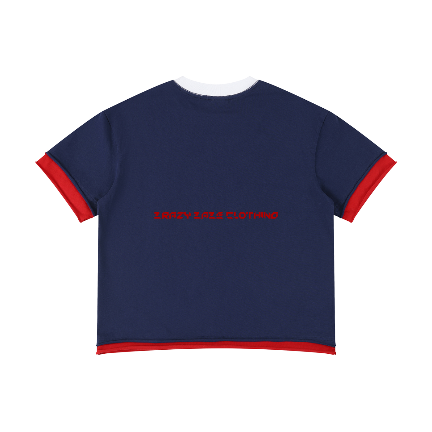 Unisex Boxy Color Block T-Shirt