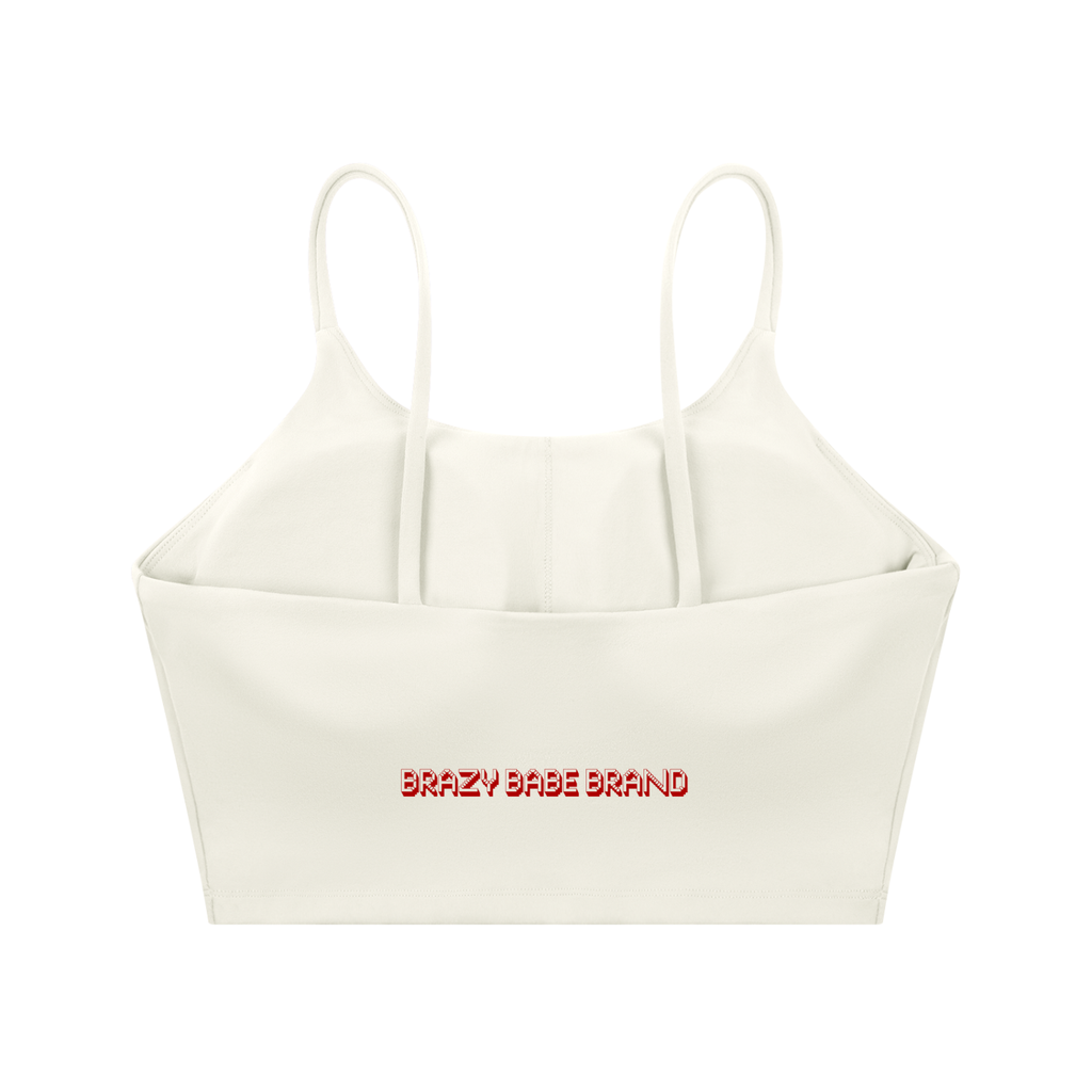 Spaghetti Strap Yoga Sports Bra