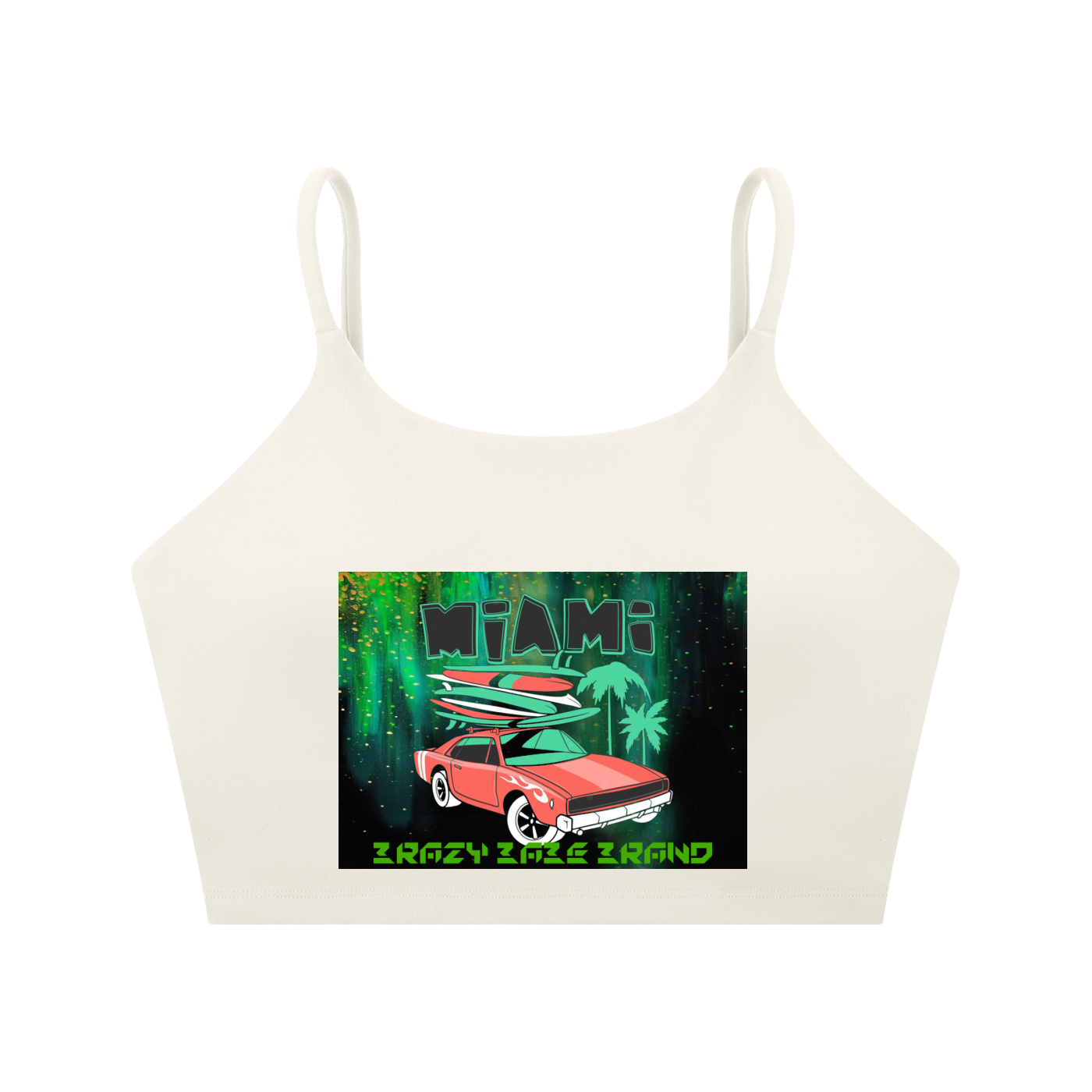 Spaghetti Strap Yoga Sports Bra