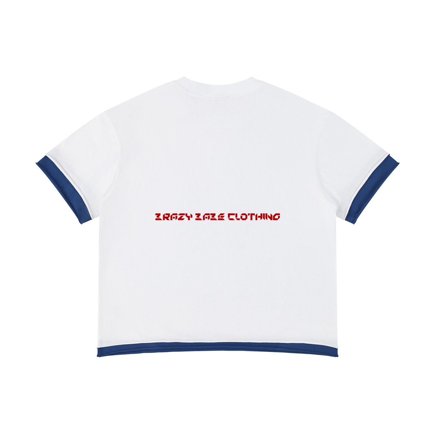 Unisex Boxy Color Block T-Shirt