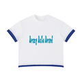 Unisex Boxy Color Block T-Shirt